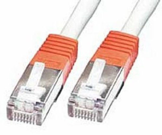 Picture of LINDY 1 Meter Crossover CAT5e FTP Network Cable, Gray (44302)