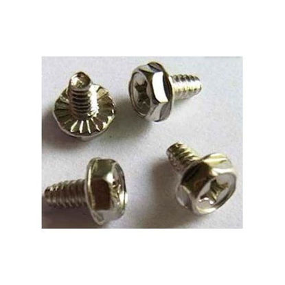 Picture of Version Coin - 50 Pack - Computer Case Screws 6/32" (#6) Hex Head with Phillip's Screwdriver Head Screws for Computer Case, Hard Drive, Motherboard, or PCI Slot Mounting.