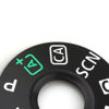 Picture of Interface Cap Button Replacement Part for Canon EOS 6D,Dial Mode Plate for canon eos 6D, Digital Camera Repair Accessories for canon 6D