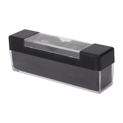 Picture of 01 02 015 Vinyl Record Brush Cleaner, Unique Design Care Set No Scratch Turntable Player Cleaning Tool for Music Lovers for Album Collection for Gramophone
