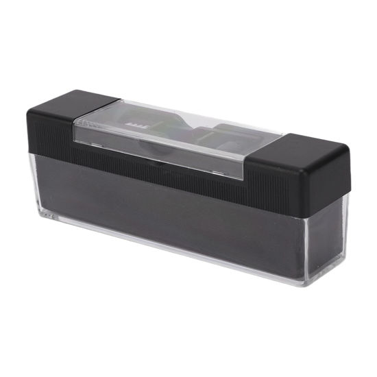 Picture of 01 02 015 Vinyl Record Brush Cleaner, Unique Design Care Set No Scratch Turntable Player Cleaning Tool for Music Lovers for Album Collection for Gramophone