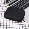 Picture of Digital Accessory Storage Organizer Case Cable and Earph Pouch 3 Color Options Travel Friendly USB Flash Drive Holder (Black)