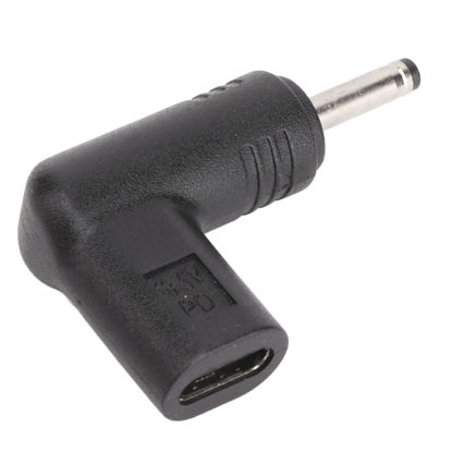 Picture of USB C to DC Adapter 3.0x1.1mm, 100W PD USB 3.1 Female to DC Male Adapter 18.5‑20V, PD Type USB C to 3.0 x 1.1mm Adapter Made for Laptops