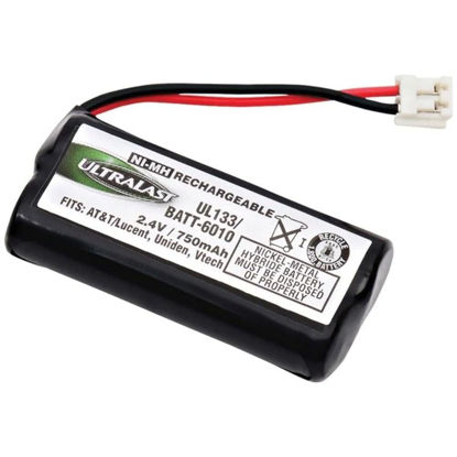 Picture of ULTRALAST Batt-6010 Replacement Battery, Black