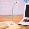 Picture of OUKENS USB Reading Lamp, PS Material Portable Adjust Angle USB Flexible LED Lamp Eye Protection Single Lamp Hose for Computer Notebook PC Emergency Night Illumination