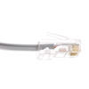 Picture of CableWholesale 7 feet Telephone Cord (Data), RJ45 Gold Plated Connectors, 8P / 8C, Silver Satin, 28AWG, Straight, RJ45 Phone Cable