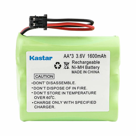 Picture of Kastar High Capacity Cordless Phone Battery Replacement for Uniden BT800 BT-800 BT-905 BP-800 BP-905, GE TL-96560, Cobra, Panasonic HHR-P505 P-P501 P-P504 P-P508 P-P510, Sharp, Sony BP-T18 BP-T24