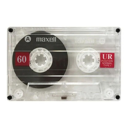 Picture of Maxell Dictation & Audio Cassette, Normal Bias, 60 Minutes-30 minutes per side, No Color, No Size (109010)