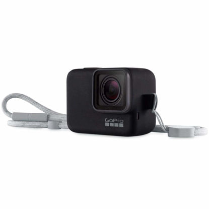 Picture of GoPro Sleeve + Lanyard in Blackout (HERO7 Black/HERO7 Silver/HERO7 White/HERO6 Black/HERO5 Black) - Official GoPro Accessory
