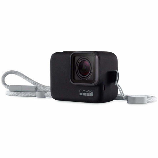 Picture of GoPro Sleeve + Lanyard in Blackout (HERO7 Black/HERO7 Silver/HERO7 White/HERO6 Black/HERO5 Black) - Official GoPro Accessory