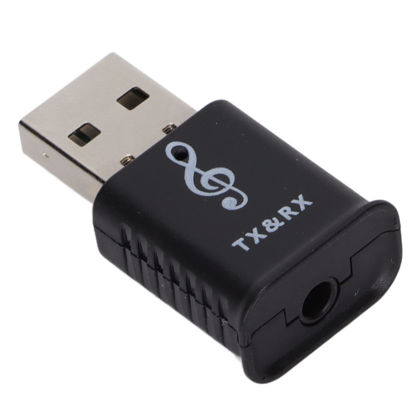 Picture of 2 in 1 USB Audio Transmitter Receiver Bluetooth Adapter Lossless Transmission, Bluetooth 5.0 Dongle Receiver for Switch PC Headphone Speaker etc