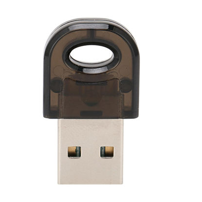 Picture of USB Bluetooth Adapter,Bluetooth Version5.0 Adapter,USB 3Mbps Imported Chip RTL8761B Black with CD for Computer,with Excellent Antiinterference Function.