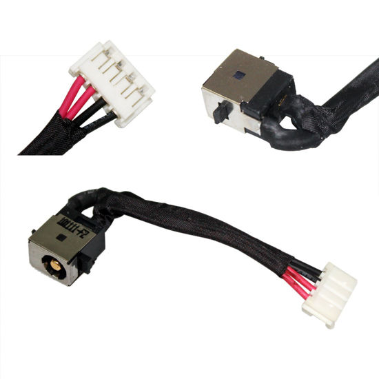 Picture of GinTai DC Power Jack Harness Cable Replacement for Toshiba Compatible with Satellite E45-B4100 E45-B4200 E45-B