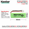 Picture of Kastar BT183482 / BT283482 Cordless Phone Battery Ni-MH 2.4V 600 mAh Replacement for Vtech LS6475-3 Vtech DS6401 DS6421 DS6422 DS6472 LS6405 LS6425 LS6426 LS6476 Vtech 89-1348-01-00 DECT Handset