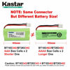 Picture of Kastar BT183482 / BT283482 Cordless Phone Battery Ni-MH 2.4V 600 mAh Replacement for Vtech LS6475-3 Vtech DS6401 DS6421 DS6422 DS6472 LS6405 LS6425 LS6426 LS6476 Vtech 89-1348-01-00 DECT Handset