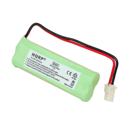 Picture of HQRP Phone Battery Compatible with Vtech BT183482 BT283482 89-1348-01 2.4V 400mAh NI-Mh