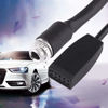 Picture of KIMISS Gear E46 Aux Adapter, 3.5mm Female Jack Car Aux Adapter Cable for E46 Coupe Sedan
