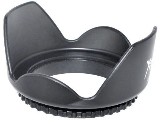 Picture of Xit XT72HLH 72mm Hard Tulip Shaped Lens Hood (Black)