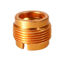 Picture of Foto&Tech Metal Adapter 5/8-Inch Male to 3/8-Inch Female Mic Screw for Mic Microphone Stand (Copper)