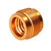 Picture of Foto&Tech Metal Adapter 5/8-Inch Male to 3/8-Inch Female Mic Screw for Mic Microphone Stand (Copper)
