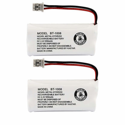 Picture of 2 Pack - Battery for Uniden BT-1008 & Many Others, Bulk Packaging)