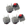 Picture of 5PCS 6x6x7.3mm Kailh Square Silent Micro Switch Mute Switch Can Replace A Rectangle Micro Switch Mouse Micro Switch