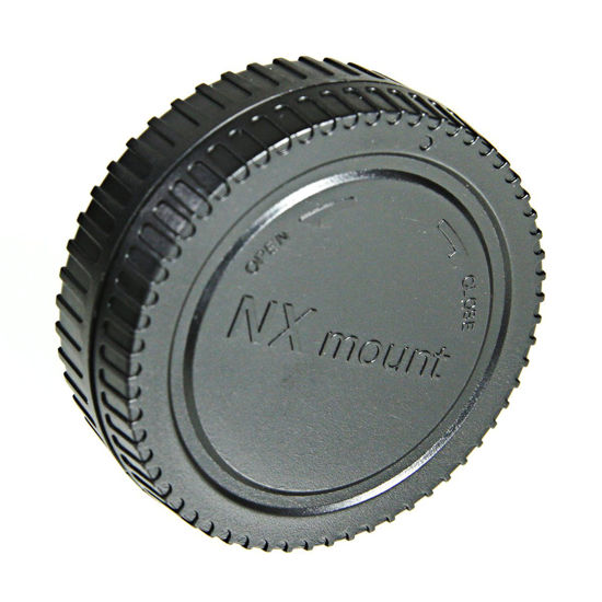 Picture of CamDesign Rear Lens Cap and Body Cap Set Compatible with Samsung NX Mount NX10 NX300 NX2000 NX1000 NX1100 NX200 NX Mount Digital Cameras