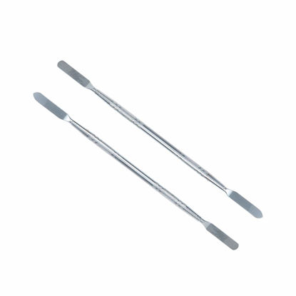 Picture of VILLCASE 2pcs Metal Spudger Set Mobile Phone Opening Repair Pry Tool Double-ended Stainless Steel Thin Pry Bar Disassemble Hand Tool Kit for Electronics, Cell Phone, Laptop,tablets, and Other Device