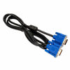 Picture of DTOL SHUS712 VGA Male to VGA Male Cable VGA Standard 15Pin Cable Monitor Cable About 5 Feet Support VGA SVGA XGA SXGA Uxga 2 Pack, Black