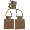 Picture of Tenoburian Tactical Radio Retention Tabs with Hook&Loop,Radio Elastic Fastener for D3CRM Radio Accessories