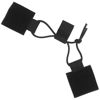 Picture of Tenoburian Tactical Radio Retention Tabs with Hook&Loop,Radio Elastic Fastener for D3CRM Radio Accessories