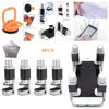 Picture of WYLIE Phone Screen Repair Tool Fastening Clamp Clip Fixture Tools Compatible for iPhone, iPad,Computer,Laptops,Tablets,LCD Replacement 6Pcs with Heavy Duty Suction Cups, Grey, 0.79 x 0.79 x 0.39 in
