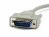 Picture of Monoprice 6ft DB15 M/M 1:1 Molded Cable - Beige