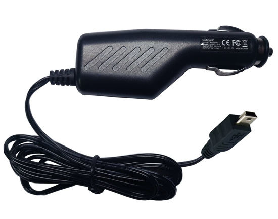 Picture of UpBright Mini USB Car 5V DC Adapter Compatible with Uniden Bearcat SDS100 Lithium Ion Battery True I/Q Digital APCO Deluxe Trunking Handheld Police Scanner Radio 5VDC 1A Power Supply Cord Charger PSU
