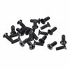 Picture of uxcell M3 x 8mm Phillips Screw Fastener Black for Laptop PC TV Fan Switch 150pcs