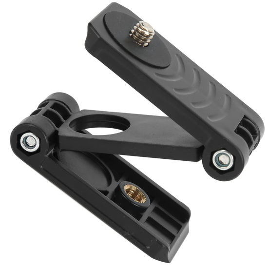 Picture of Z-Flex Tilt Tripod Head, Flexible Folding Z Pan Ball Head 360° Horizontal Rotation with 1/4" Screws and 3/8" Screws Hole for Camera Slider, Rail Cage, Rig Gimbal, Cart