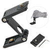Picture of Z-Flex Tilt Tripod Head, Flexible Folding Z Pan Ball Head 360° Horizontal Rotation with 1/4" Screws and 3/8" Screws Hole for Camera Slider, Rail Cage, Rig Gimbal, Cart