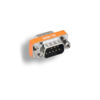 Picture of KENTEK Mini DB9 Male to Male M/M Serial/at Null Modem Mini Adapter Changer Coupler RS-232 Crossover