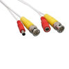 Picture of NDA-Electronics Security Camera Video CCTV BNC Power/Siamese Cable (20 FT, White)