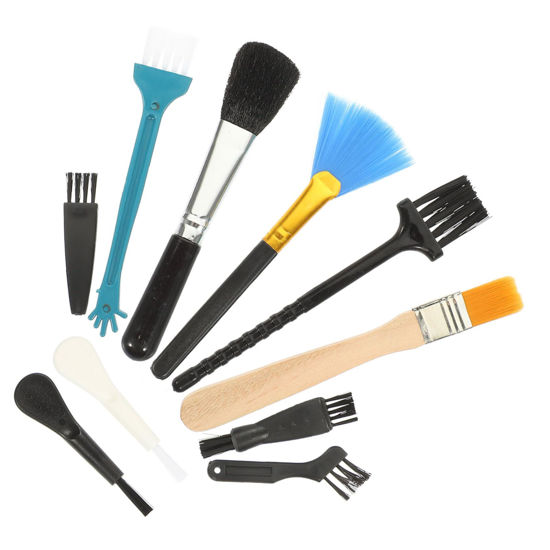 Picture of HOMOCONO 1 Computer Cleaning Brush Electronics Headphone Jack Dust Plug Motherboard Brush Electronic Cleaning Brush Computer Cleaning Tools Kit Headlight Tint Keyboard Duster Screen Pp