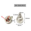 Picture of Honbay 40PCS 6#-32x5 M3.5 PC Computer Case Thumbscrews Thumb Screws (White Nickel)