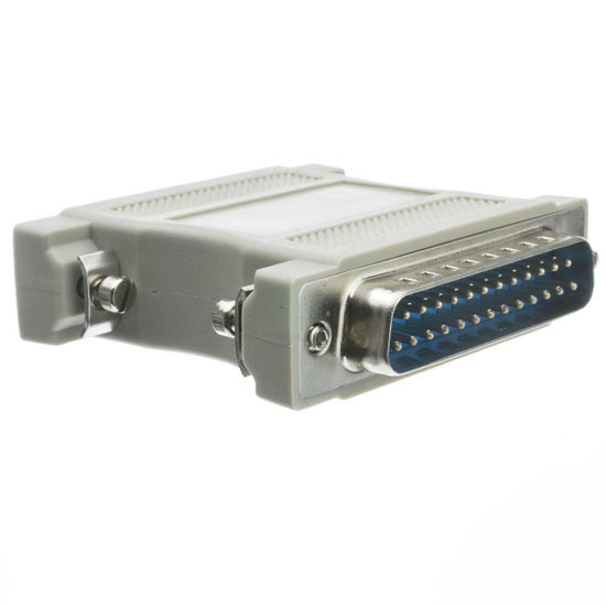 Picture of DB25 Coupler/Gender Changer, DB25 Male to DB25 Male