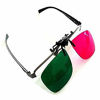 Picture of Morthome 3D Glasses for Movies 3D Print Magazines TV Anaglyph Photos (Clip-on Green/Magenta)