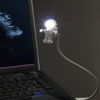Picture of Creative Astronaut LED USB Light for Laptop PC Notebook Adjustable Tube