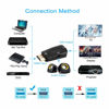Picture of HD 1080P VGA Converter Adapter, Female to Female with 3.5mm Audio Output Cable for Laptops, Mobile Phones, DVDs, Tablets, Digital Set-Top Boxes(Black)