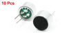 Picture of uxcell 10 Pcs 9.7mm x 7mm 2 Pin MIC Electret Condenser Microphone