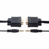 Picture of VGA Cable SVGA Super Video Cord Male 15 PIN with 3.5 Audio Monitor Wire (3FT)