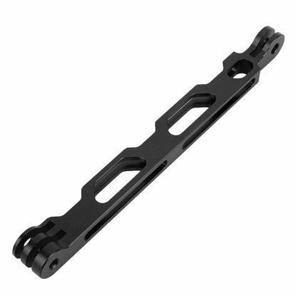 Picture of Tactics Extension Handle Action Camera Tactics Extension Rod CNC Aluminium Alloy Extension Handle Bracket for Gopro(Black)