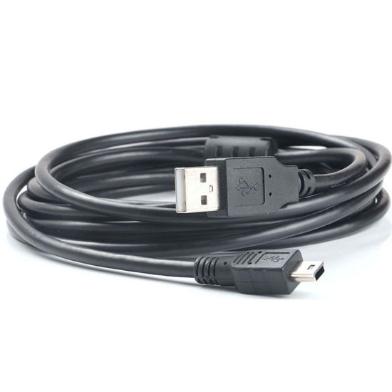 Picture of USB Cable Cord Lead for Nikon UC-E4 /UC-E5 UC-E15 UC-E19 Coolpix 1AW 1J1,1J3 S1,1V2,D3,D3X,D3S,DS3,D4,D40,D40X,D50,D60,D70,D70s,D80,D90,D100,D200,D300,D600,D610,D3000,D3100,D7000,DSLR/Digital Camera