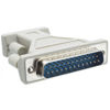Picture of CableWholesale Gray Serial/at Modem Adapter - Employ This Adapter for Converting a DB9 Modem Cable to a DB25 Modem Cable